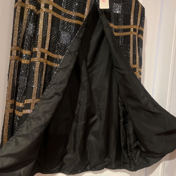 Lord and Taylor, size 14 W, silk blazer with sequins. Vintage sequins blazer NWT - Picture 7 of 13